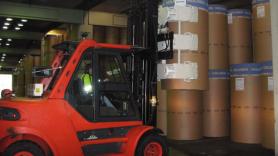 Cascade - 130F Paper Roll Clamp forklift / lift truck attachment for materials handling