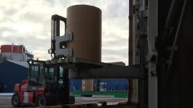 Cascade - Sliding Arm Paper Roll Clamp forklift / lift truck attachment for materials handling
