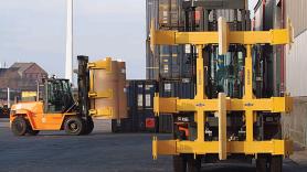 Cascade - Tower Paper Roll Clamp forklift / lift truck attachment for materials handling