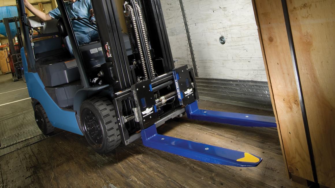 Cascade - Mobile Weighing forklift / lift truck attachment smart technology for materials handling